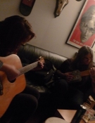 Winding down jamming with Wino after a recent press trip