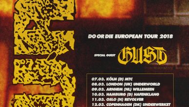 Gust announce European tour dates supporting BURN