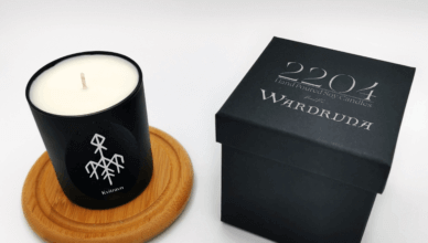 Wardruna collaborate with 2204 to present the “Kvitravn” candle